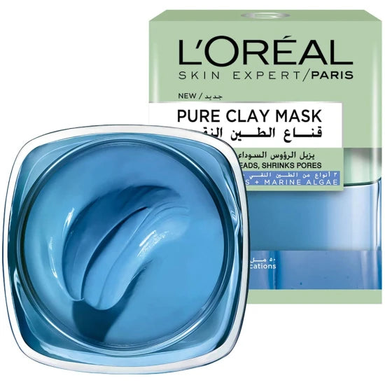 Loreal Paris Pure Clay Blackhead Removing & Pore Tightening Face Mask