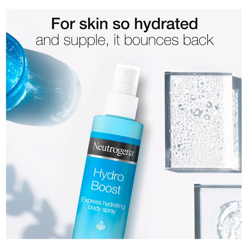 Neutrogena Hydro Boost Express Hydrating Body Spray Moisturizer