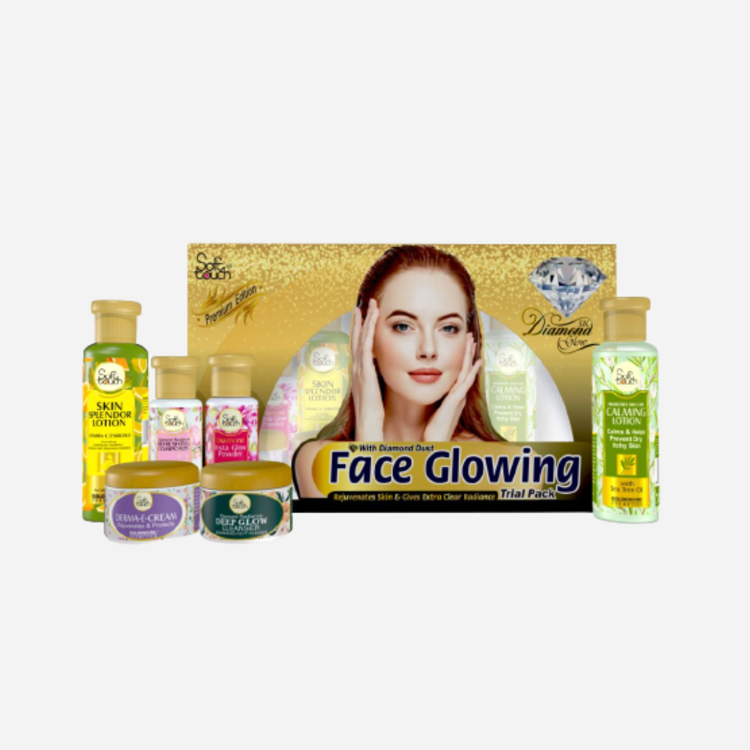 Soft Touch New-Diamond Face Glowing