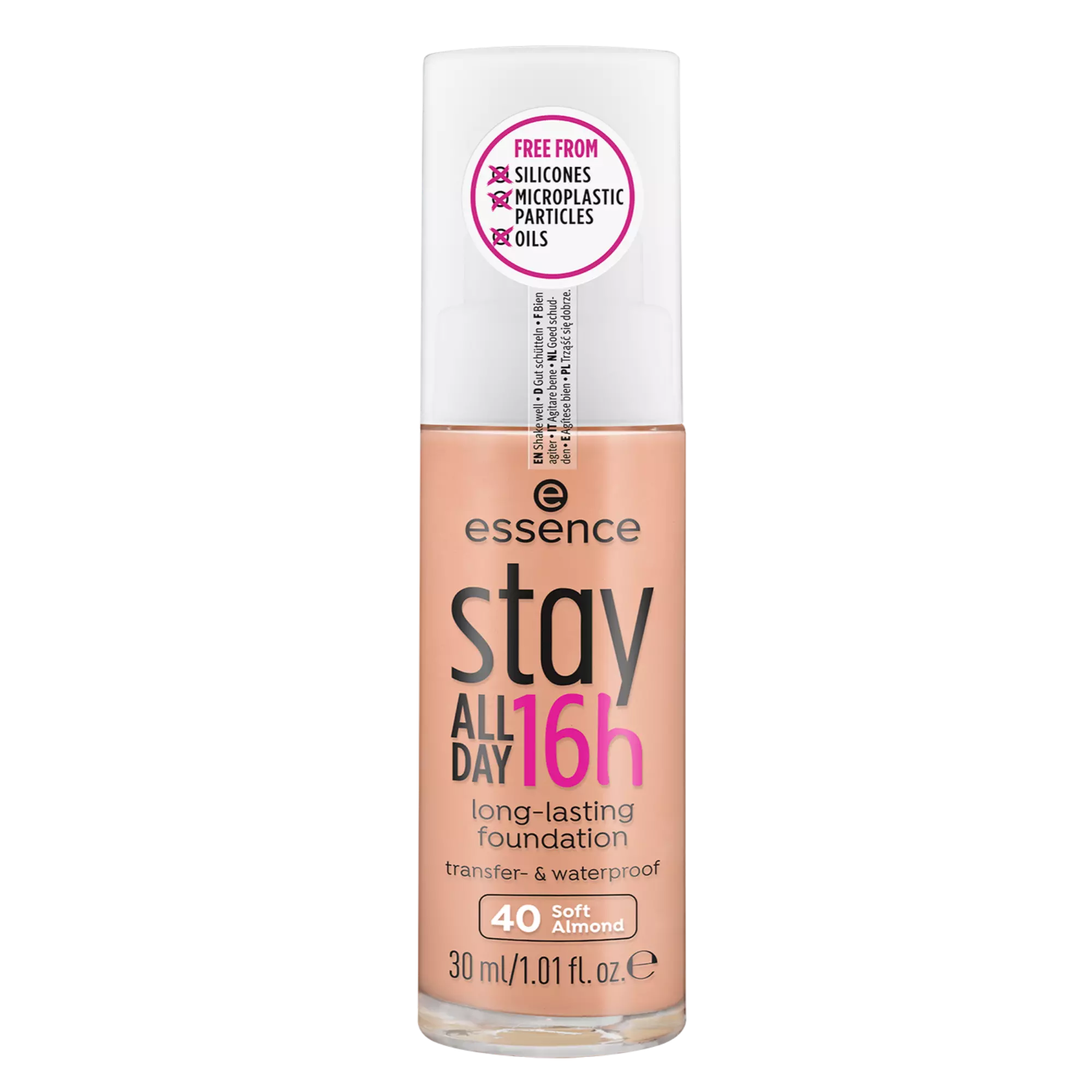 Essence stay ALL DAY 16h long-lasting Foundation