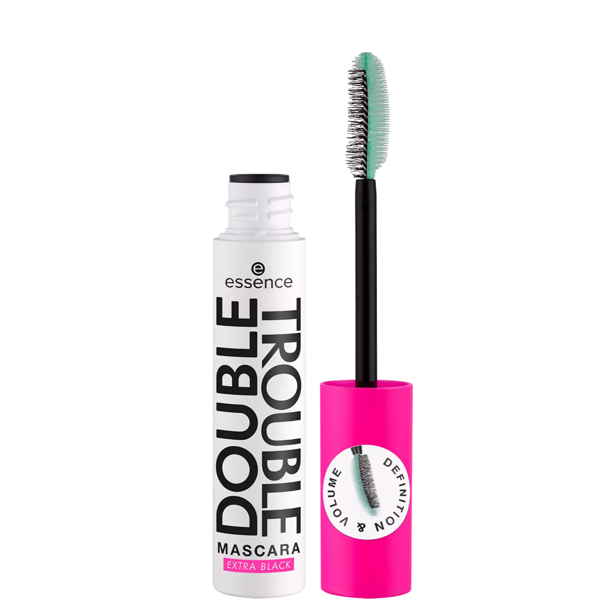 Essence DOUBLE TROUBLE MASCARA EXTRA BLACK