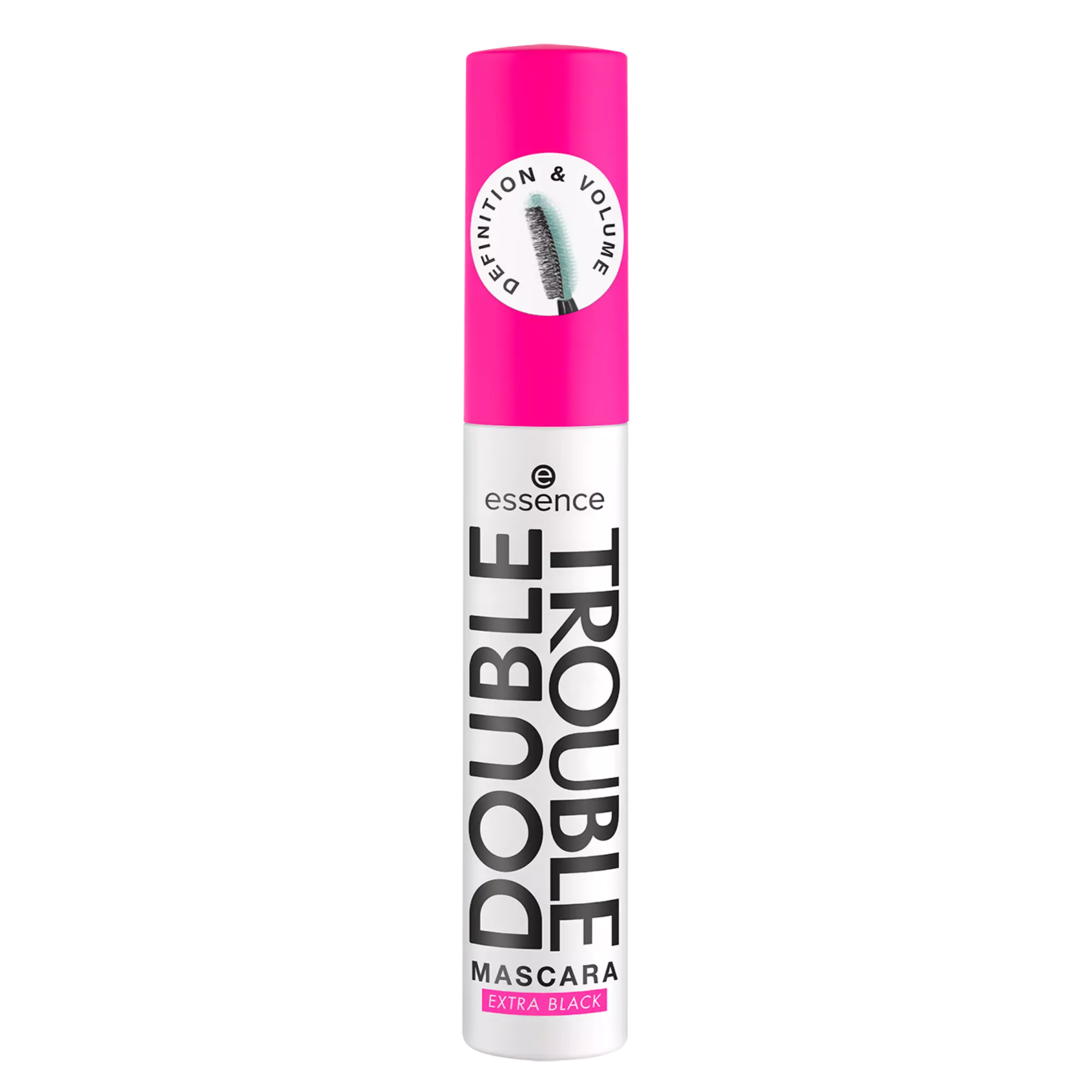 Essence DOUBLE TROUBLE MASCARA EXTRA BLACK