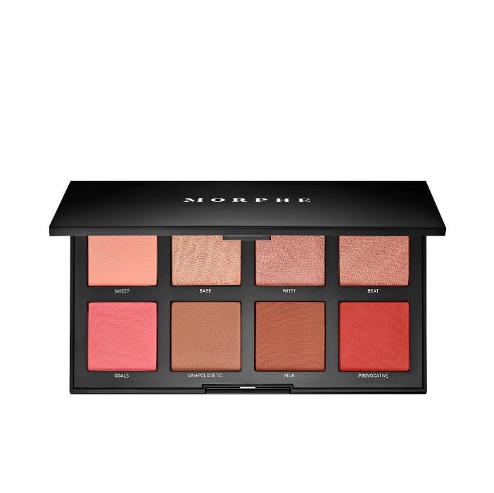 Morphe 8W Warm Master 8 Color Blush-On Palette