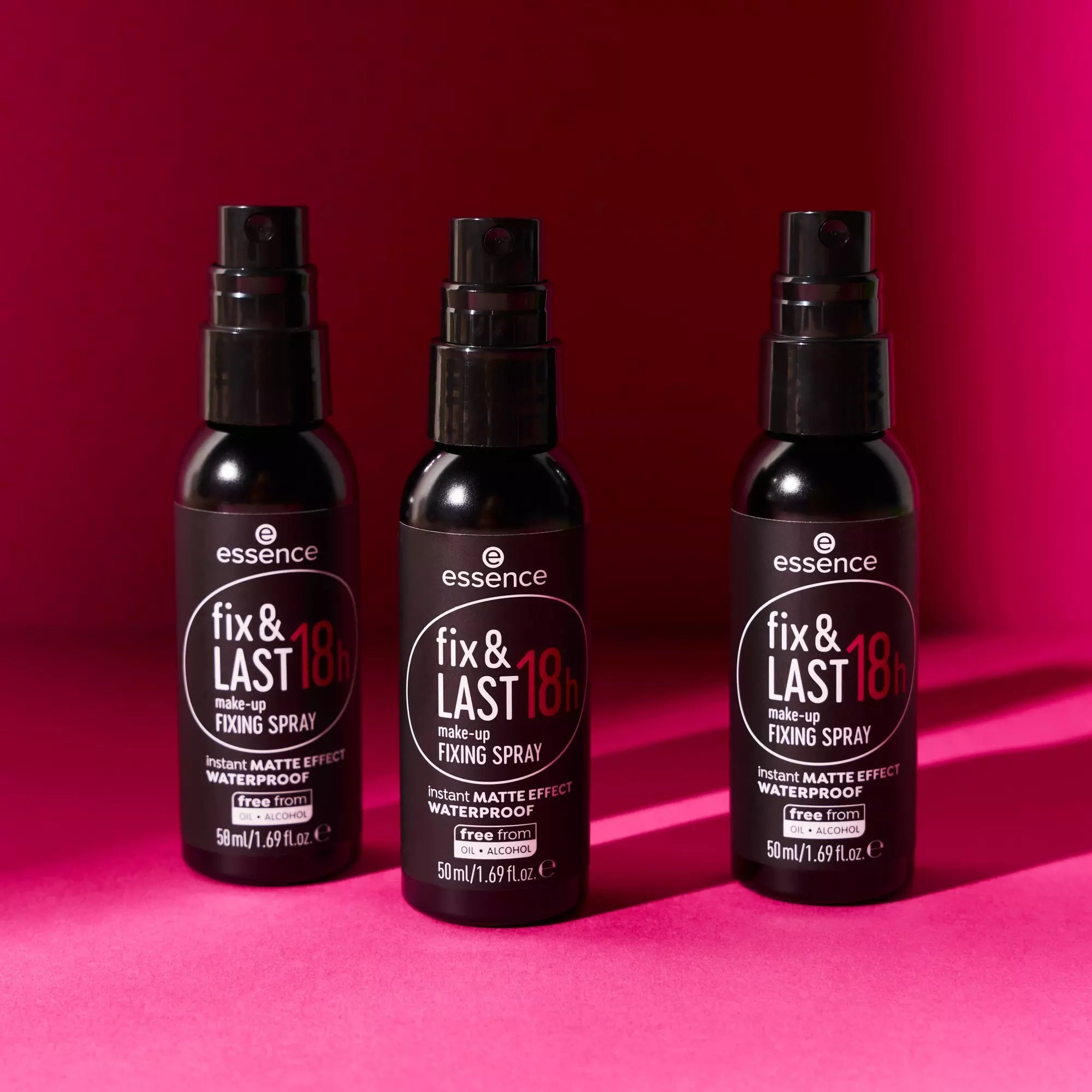 Essence fix & LAST 18h make-up FIXING SPRAY