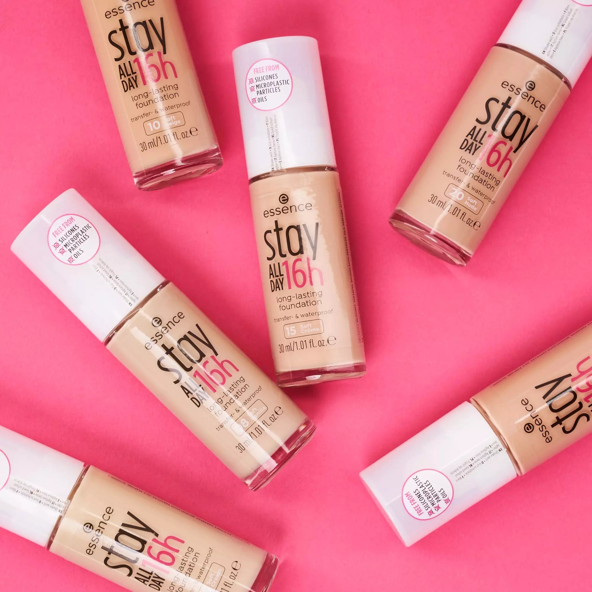 Essence stay ALL DAY 16h long-lasting Foundation