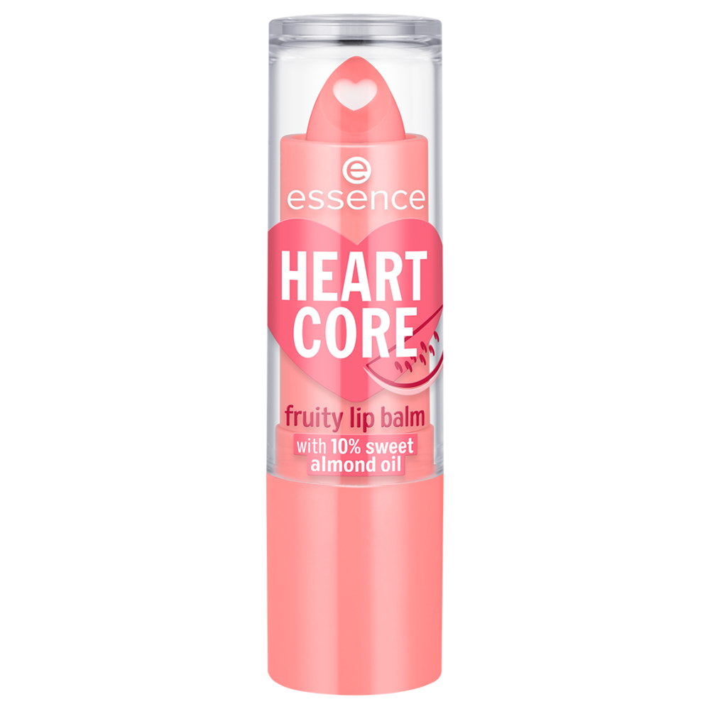 Essence HEART CORE fruity lip balm