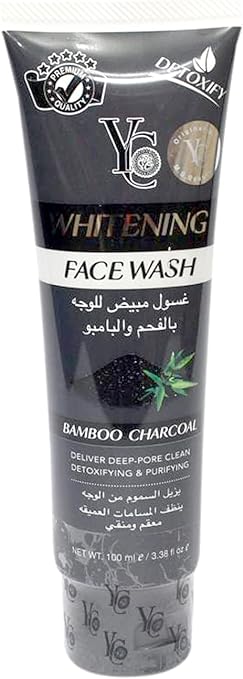 YC Whitening Bamboo Charcoal Face Wash