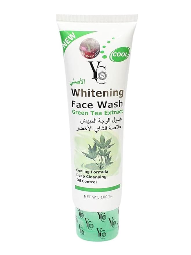 YC Whitening Face Wash Green Tea Extract