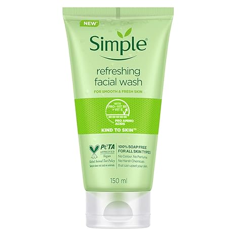 Simple Refreshing Facial Wash