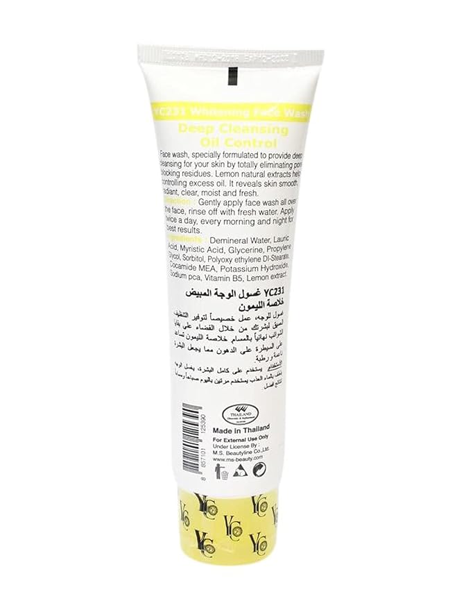 YC Whitening Face Wash Lemon Extract