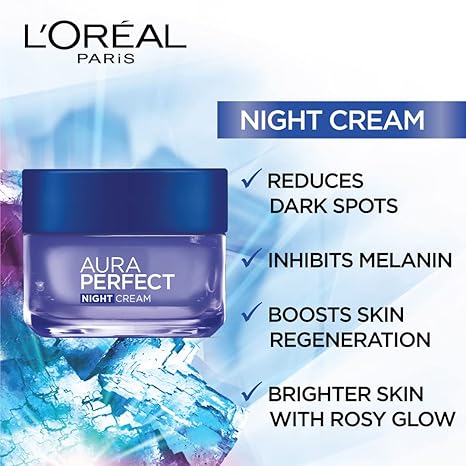 Loreal Paris Aura Perfect Whitening Night Cream