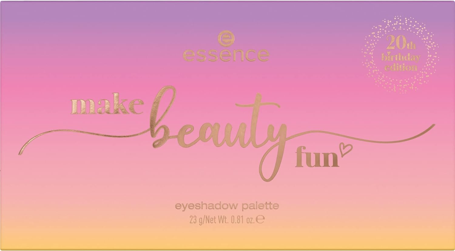 Essence make beauty fun eyeshadow palette, no. 01