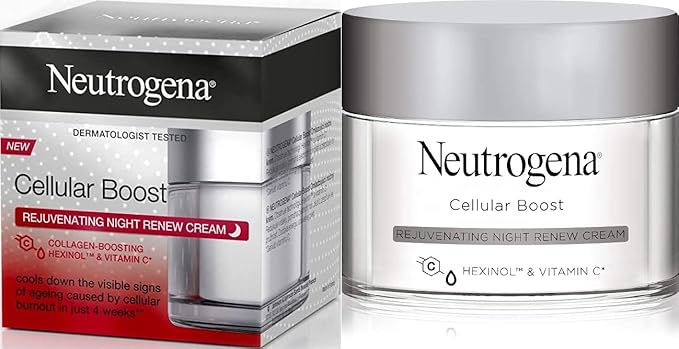 Neutrogena Cellular Boost Anti Ageing Night Cream Retinol Plus VitaminC