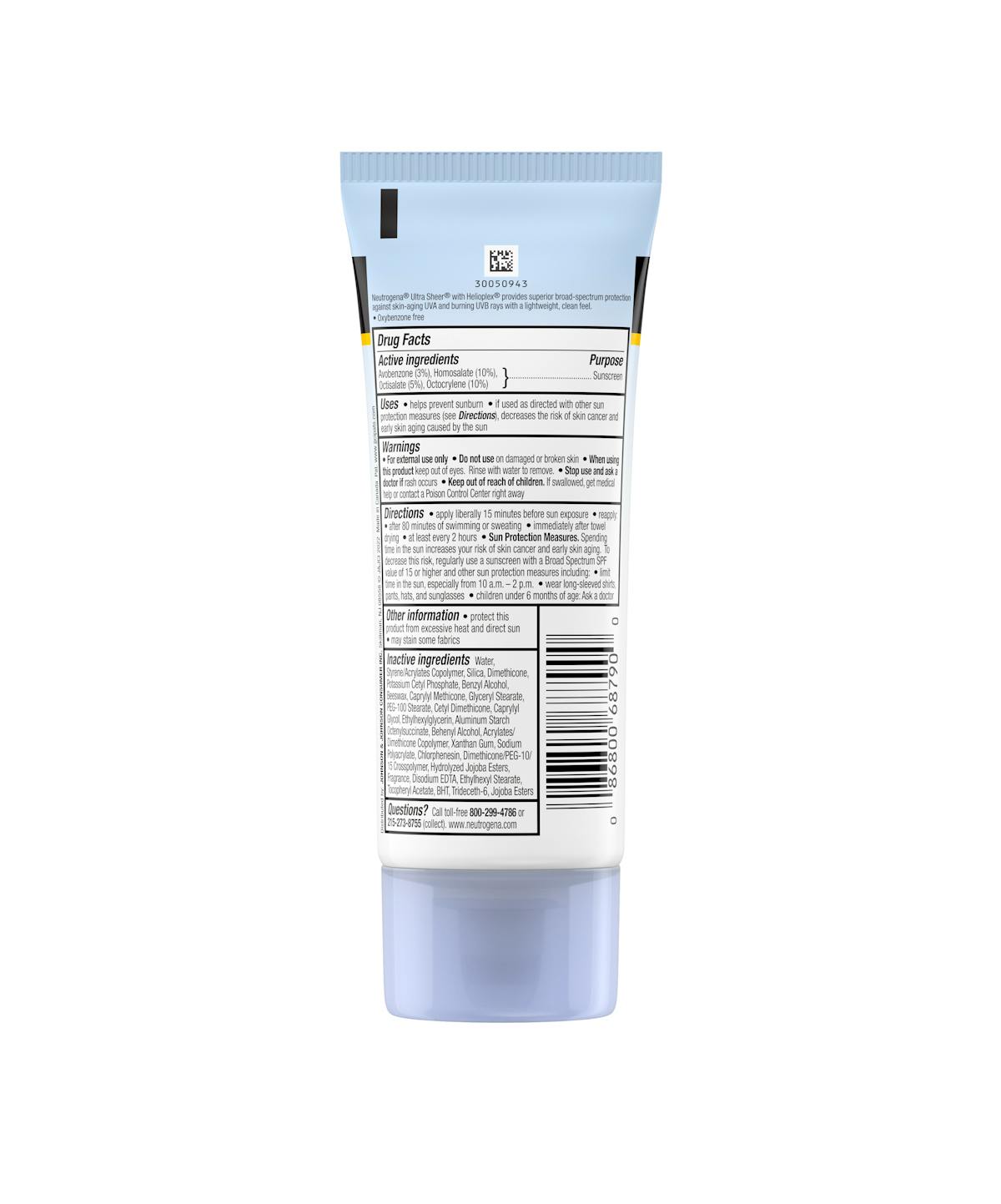 Neutrogena Ultra Sheer Dry-Touch Sunscreen SPF 55