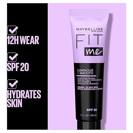 Maybelline Newyork Fit Me Luminous+Smooth Hydrating Makeup Primer