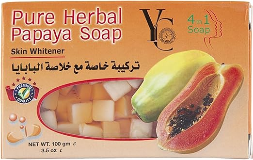 YC 4 in 1 Pure Herbal Papaya Soap