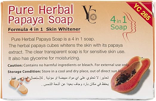 YC 4 in 1 Pure Herbal Papaya Soap