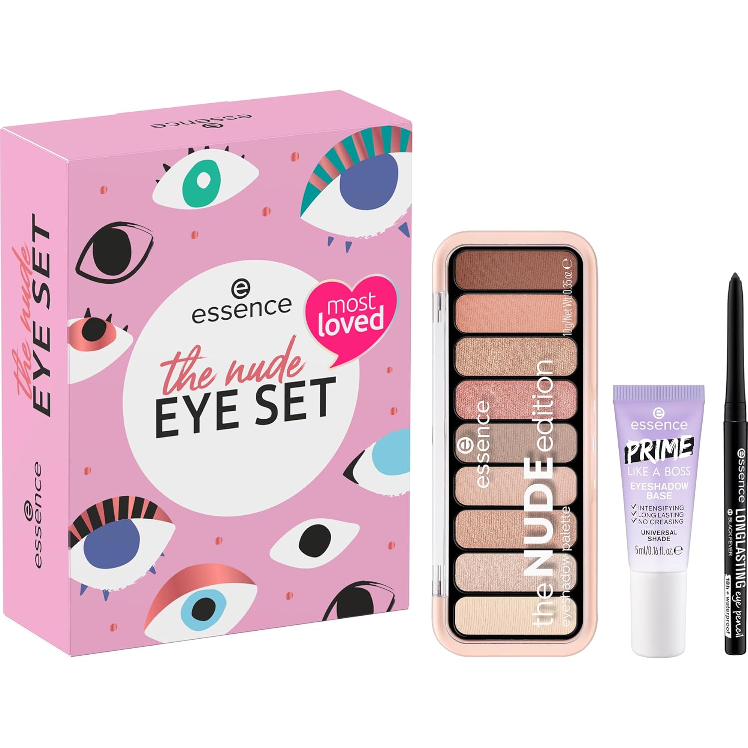 Essence The Nude Eye Set Eyeshadow Palette