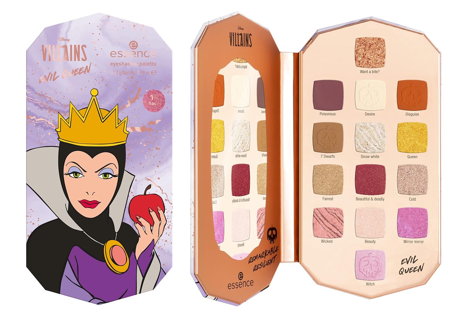 Essence Disney Villains Evil Queen Eyeshadow Palette, No. 01