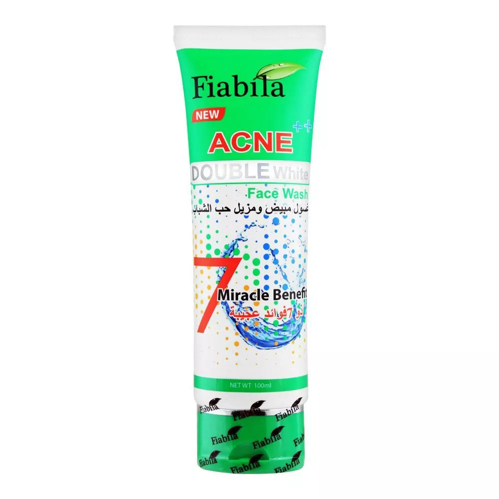 Fiabila Acne Double White Face Wash