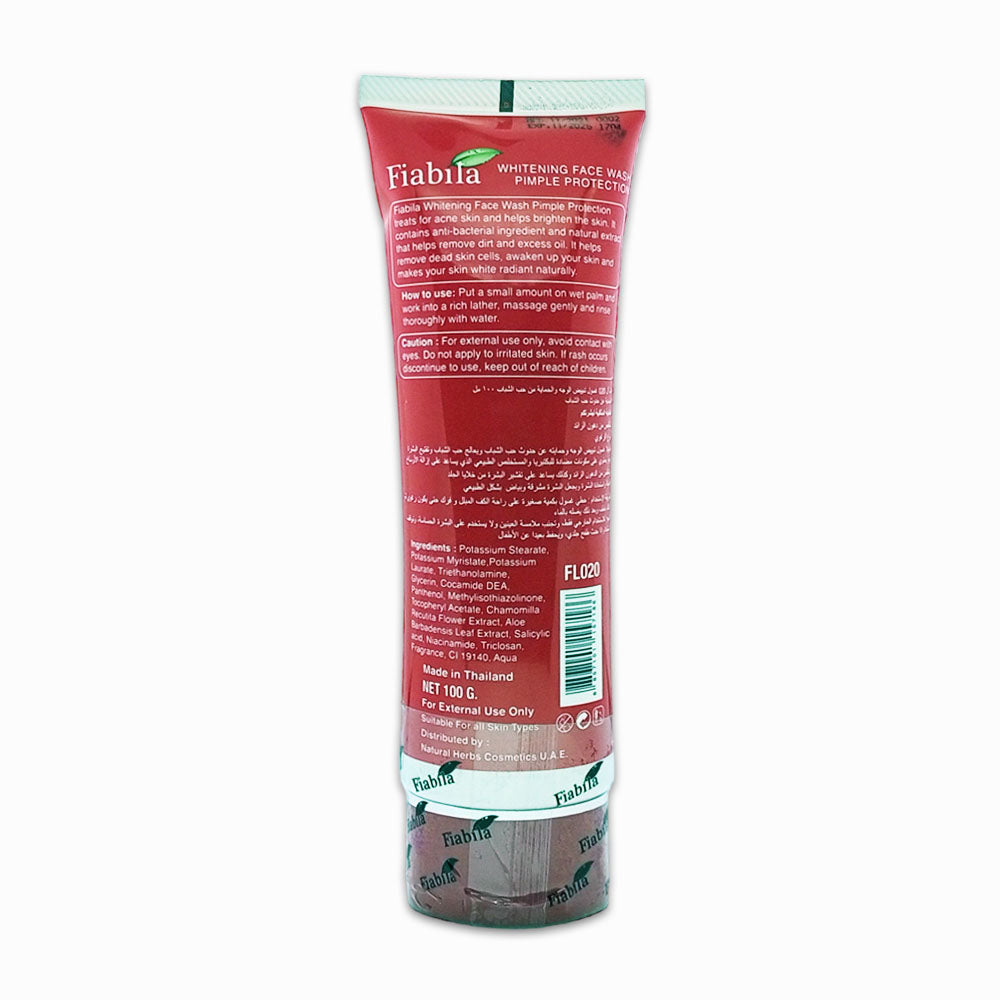 Fiabila Whitening Face Wash Pimple Protection