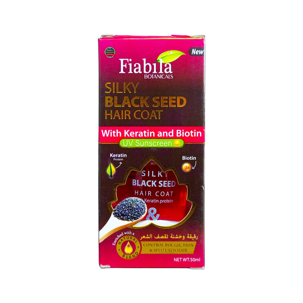 Fiabila Silky Black Seed Hair Coat with Keratin and Biotin