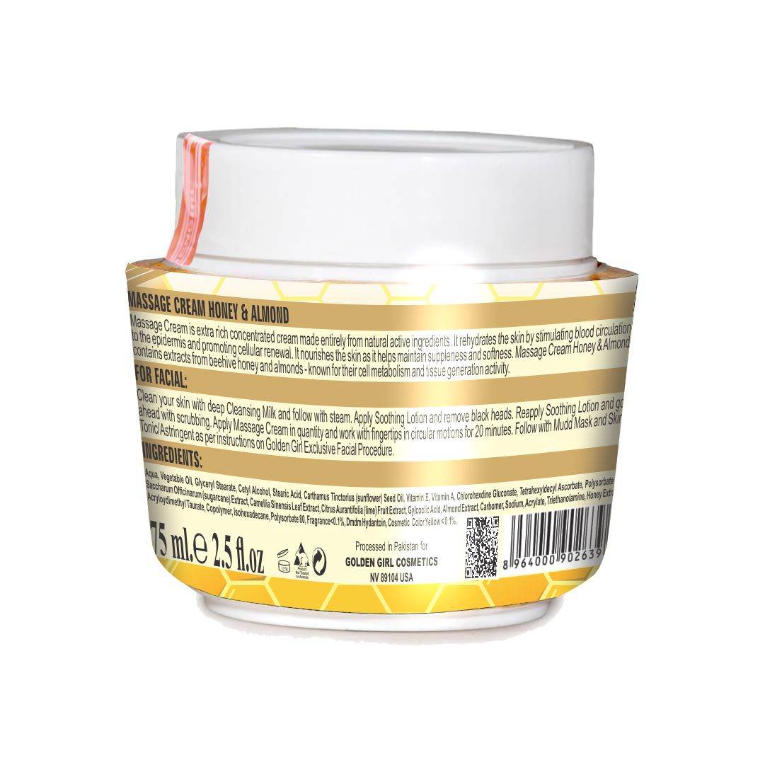 Soft Touch Massage Cream (Honey & Almond)