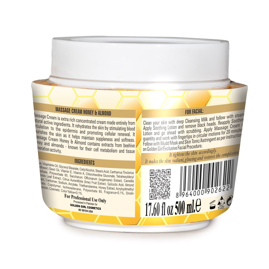 Soft Touch Massage Cream (Honey & Almond)