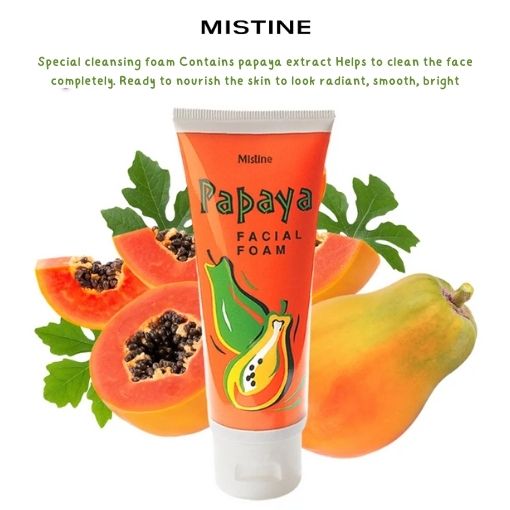 Mistine Papaya Facial Foam