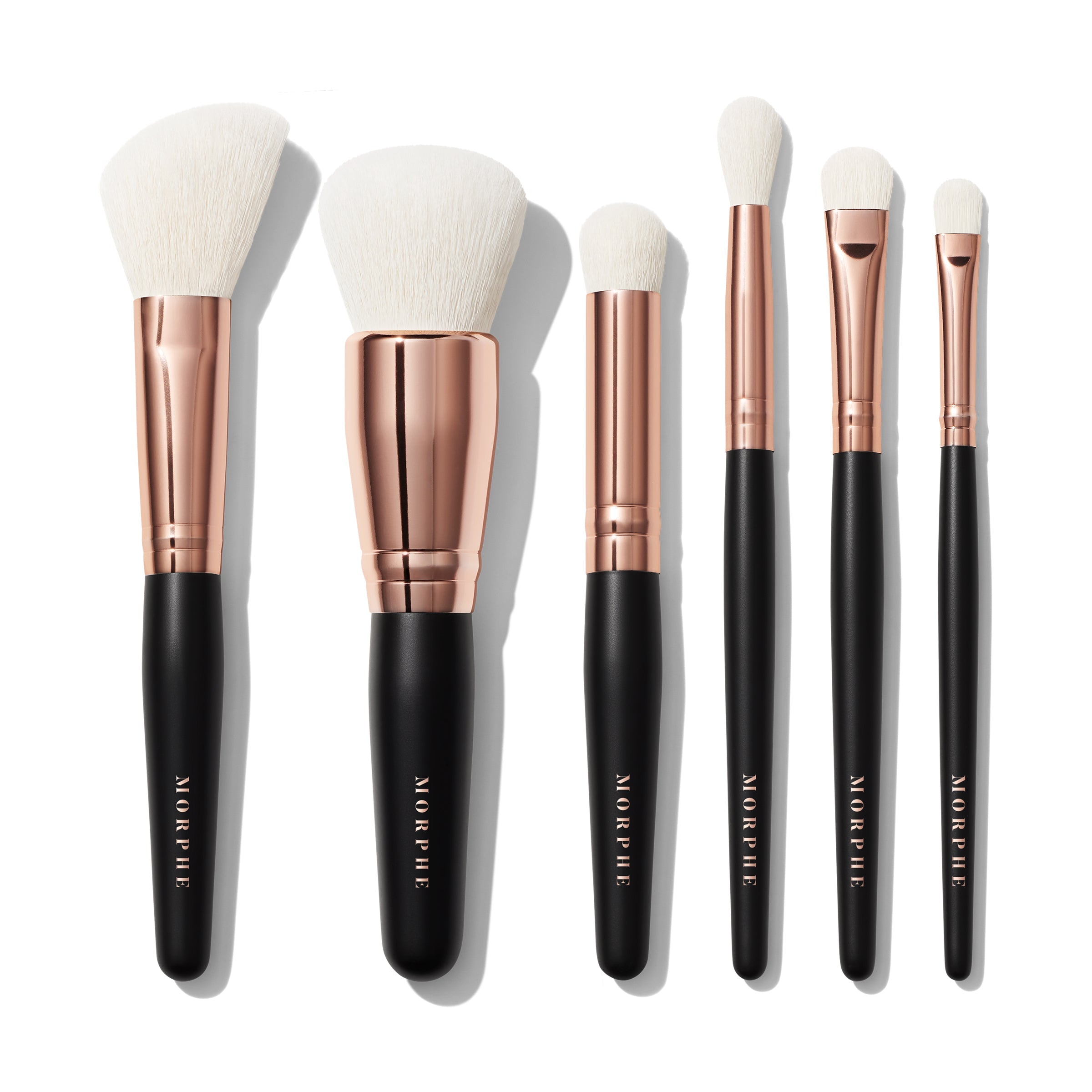 Morphe Rose Away 6 In 1 Makeup Brush Set