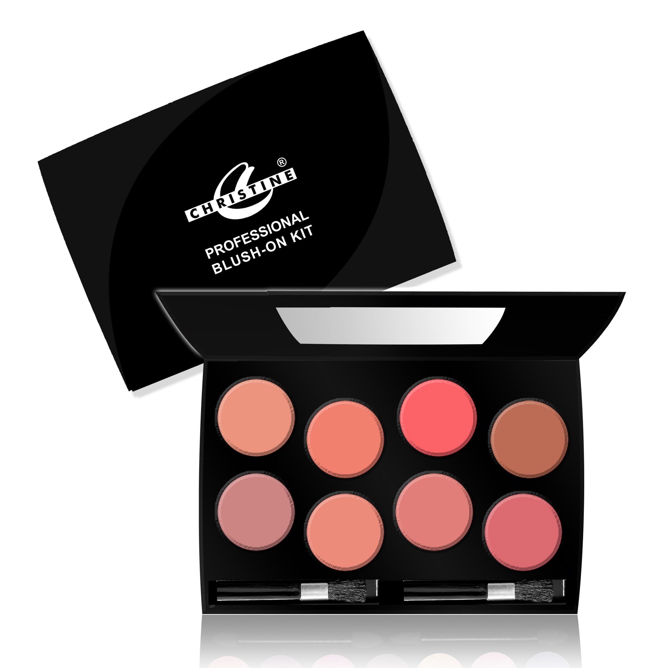 CHRISTINE Professional 8 Color Blush On Kit