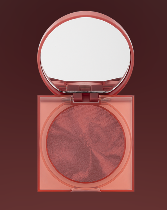 Glowish Cheeky Vegan Blush Powder By Hudabeauty