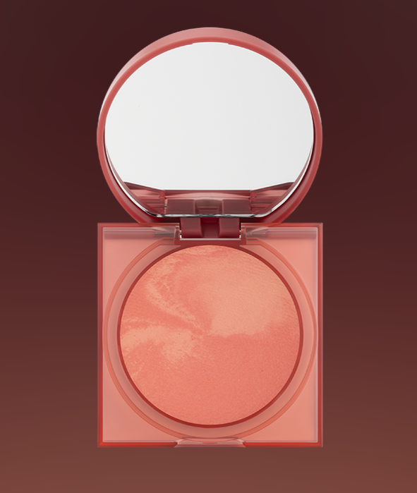 Glowish Cheeky Vegan Blush Powder By Hudabeauty