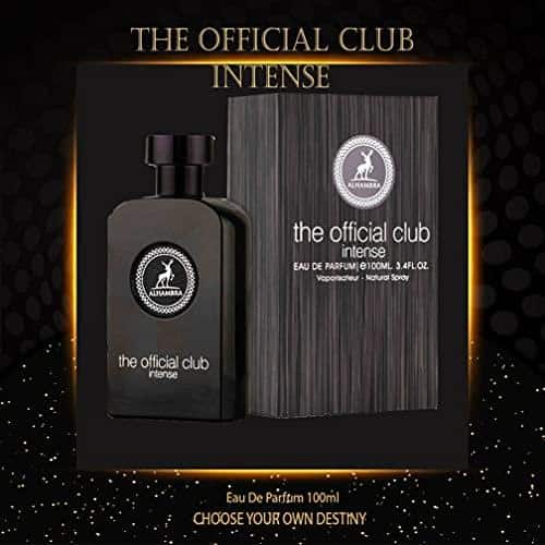 The Official Club Intense By Maison Alhambra EDP Perfume For Men