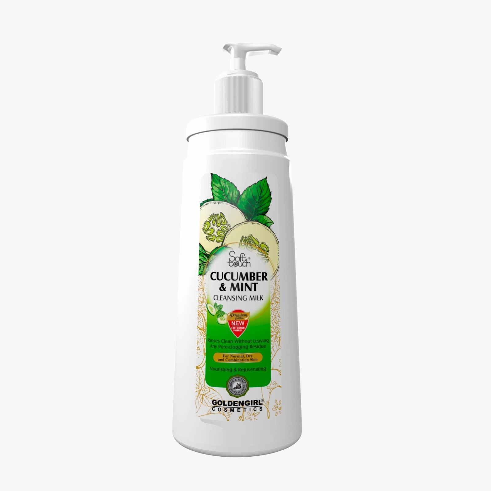 Soft Touch Cucumber & Mint Cleansing Milk