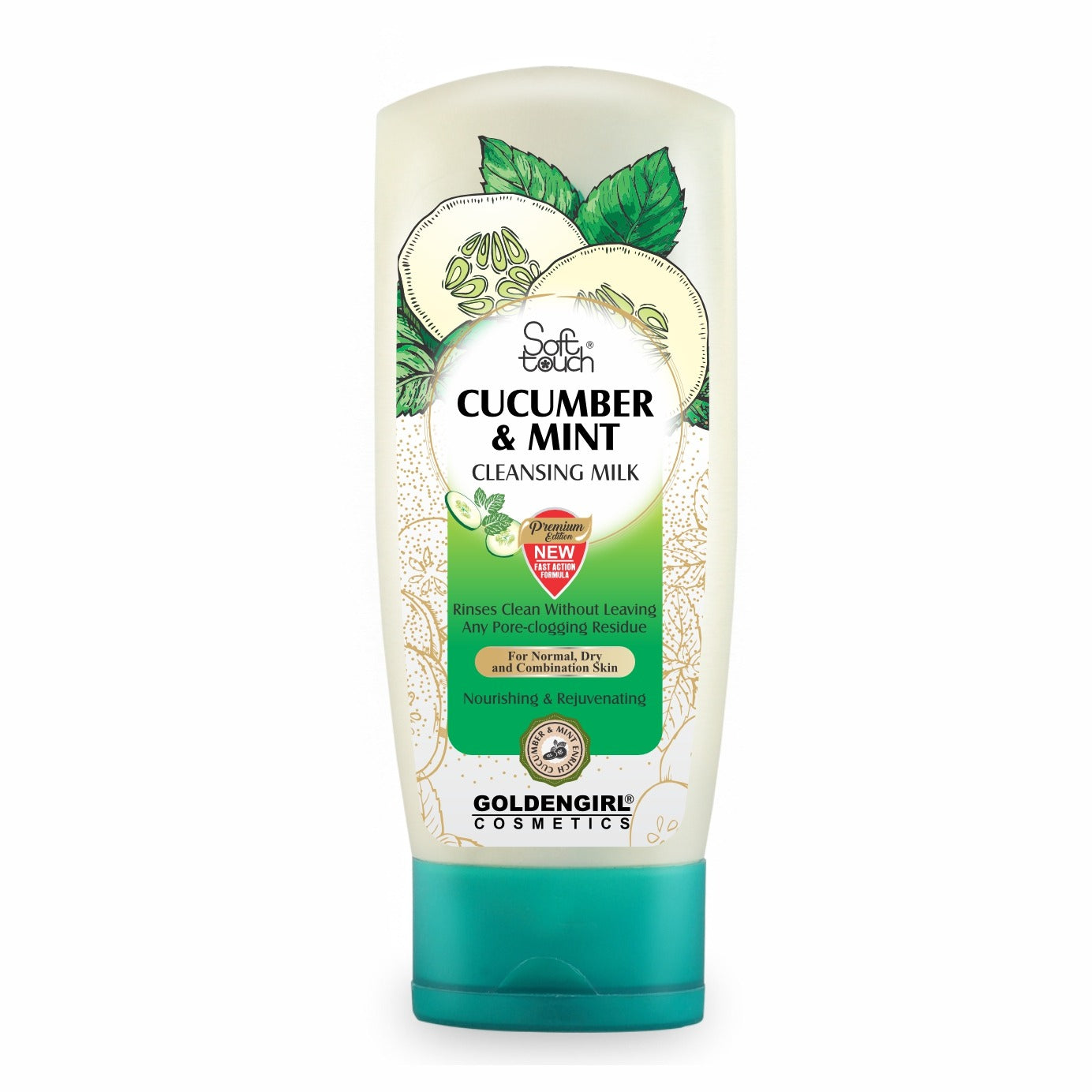 Soft Touch Cucumber & Mint Cleansing Milk