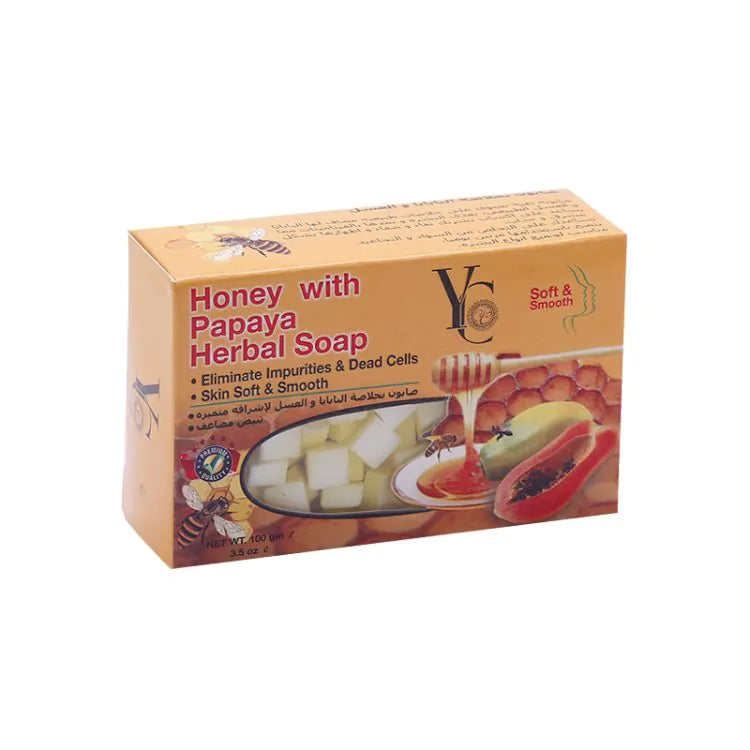 YC Honey With Papaya Herbal Soap