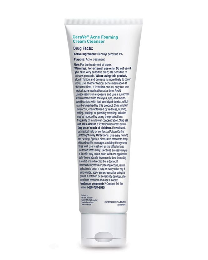 Cerave Acne Foaming Cream Cleanser