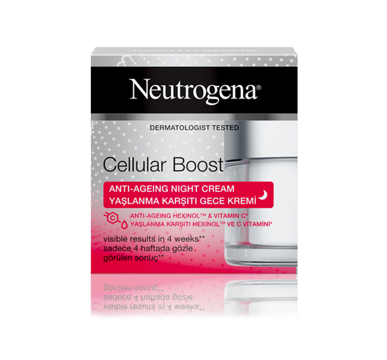 Neutrogena Cellular Boost Anti Ageing Night Cream Retinol Plus VitaminC