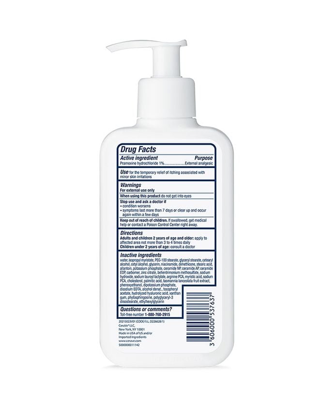 Cerave Itch Relief Moisturizing lotion