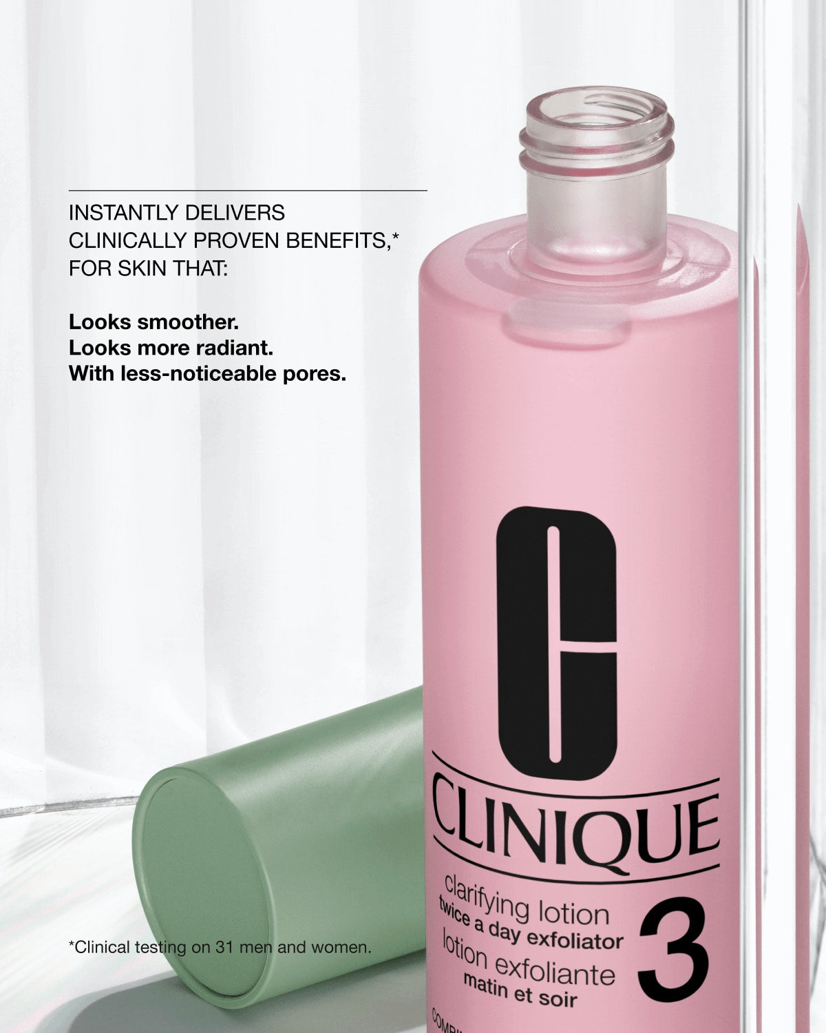 Clinique Clarifying Lotion & Daily Exfoliator for Combination Oily Skin