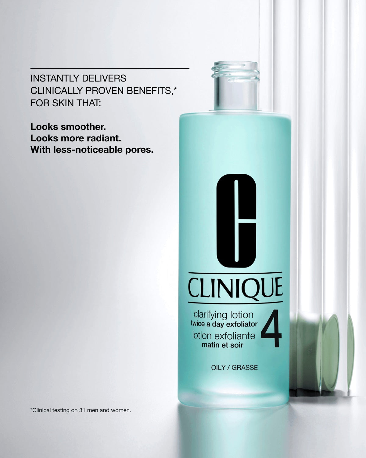 Clinique Clarifying Lotion & Daily Exfoliator for oily skin