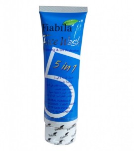 Fiabila Face Wash Whitening 5 In 1 (Blue)