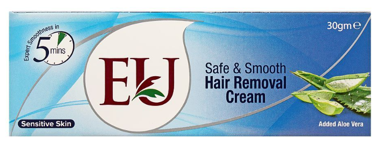 EU Safe & Smooth Sensitive Skin Hair Removal Cream