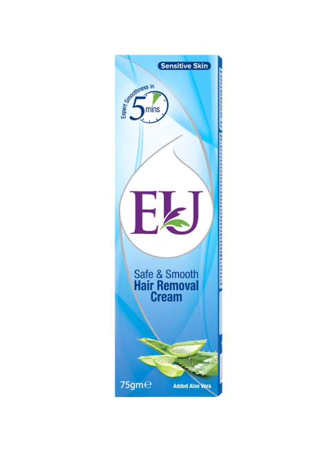 EU Safe & Smooth Sensitive Skin Hair Removal Cream