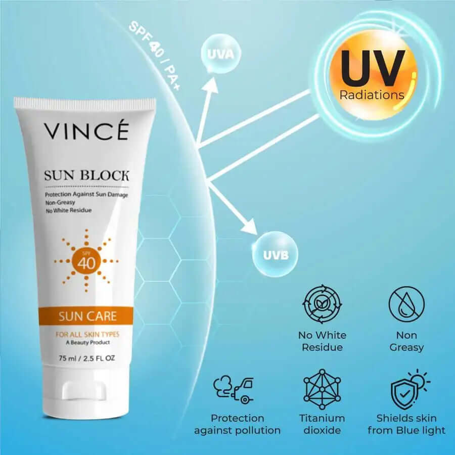 Vince sunscreen SPF40