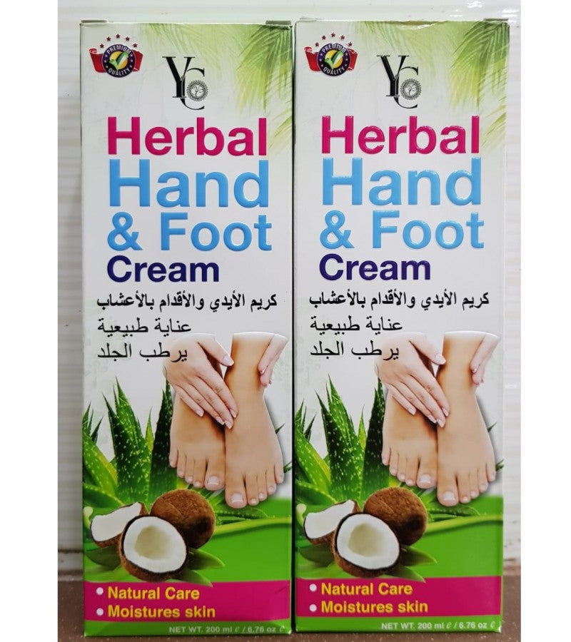 YC Hand & Foot Cream Aloe Vera & Coconut - Soft & Moisture Skin